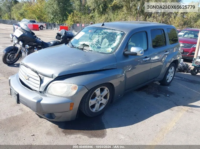 2006 Chevrolet Hhr Lt VIN: 3GNDA23DX6S625779 Lot: 40495986