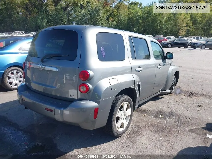 2006 Chevrolet Hhr Lt VIN: 3GNDA23DX6S625779 Lot: 40495986