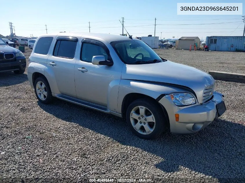 2006 Chevrolet Hhr Lt VIN: 3GNDA23D96S645201 Lot: 40498448