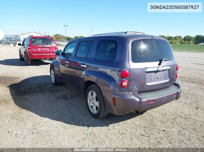 2006 Chevrolet Hhr Lt VIN: 3GNDA23D56S587927 Lot: 40544972