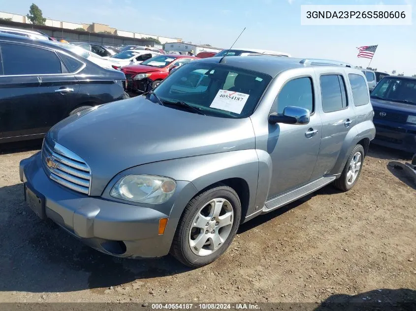 2006 Chevrolet Hhr Lt VIN: 3GNDA23P26S580606 Lot: 40554187