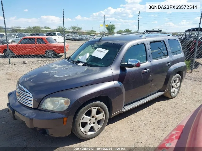 2006 Chevrolet Hhr Lt VIN: 3GNDA23PX6S572544 Lot: 40584013