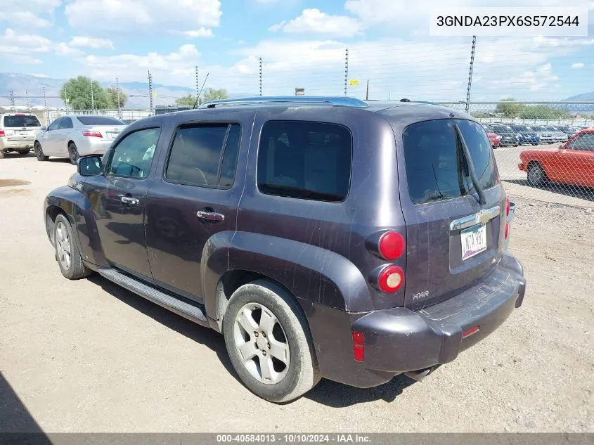 2006 Chevrolet Hhr Lt VIN: 3GNDA23PX6S572544 Lot: 40584013