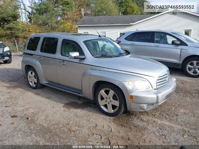 2006 Chevrolet Hhr Lt VIN: 3GNDA23P46S593552 Lot: 40591036