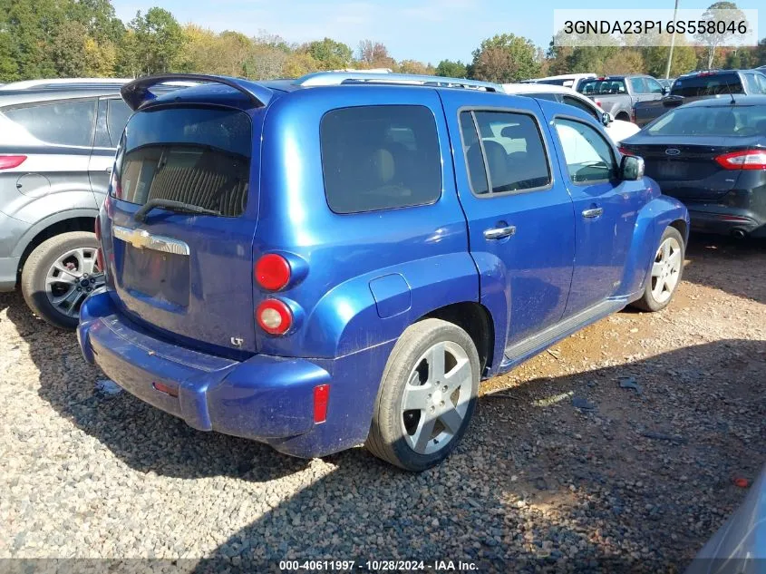 2006 Chevrolet Hhr Lt VIN: 3GNDA23P16S558046 Lot: 40611997