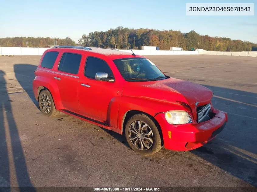 2006 Chevrolet Hhr Lt VIN: 3GNDA23D46S678543 Lot: 40619380