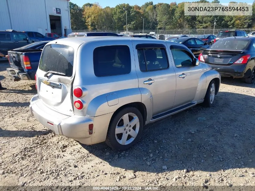 2006 Chevrolet Hhr Lt VIN: 3GNDA23P76S594453 Lot: 40661429