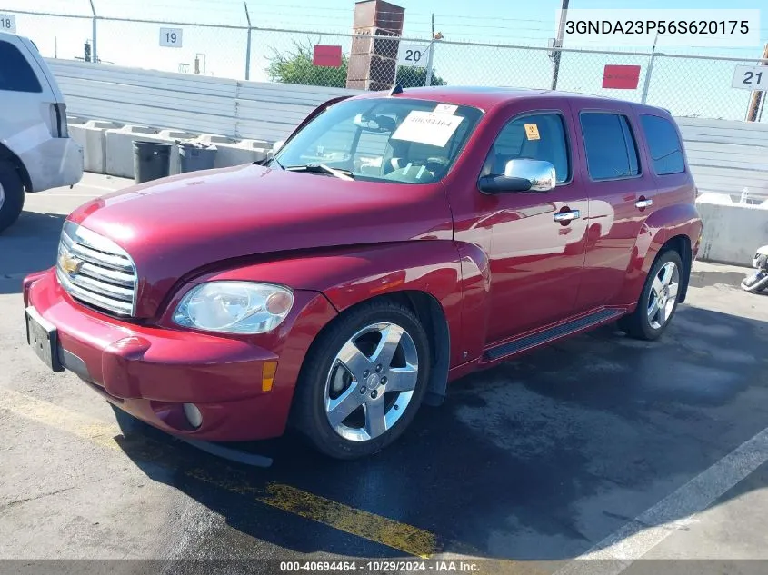 2006 Chevrolet Hhr Lt VIN: 3GNDA23P56S620175 Lot: 40694464