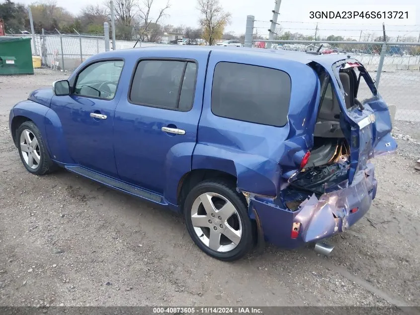 2006 Chevrolet Hhr Lt VIN: 3GNDA23P46S613721 Lot: 40873605