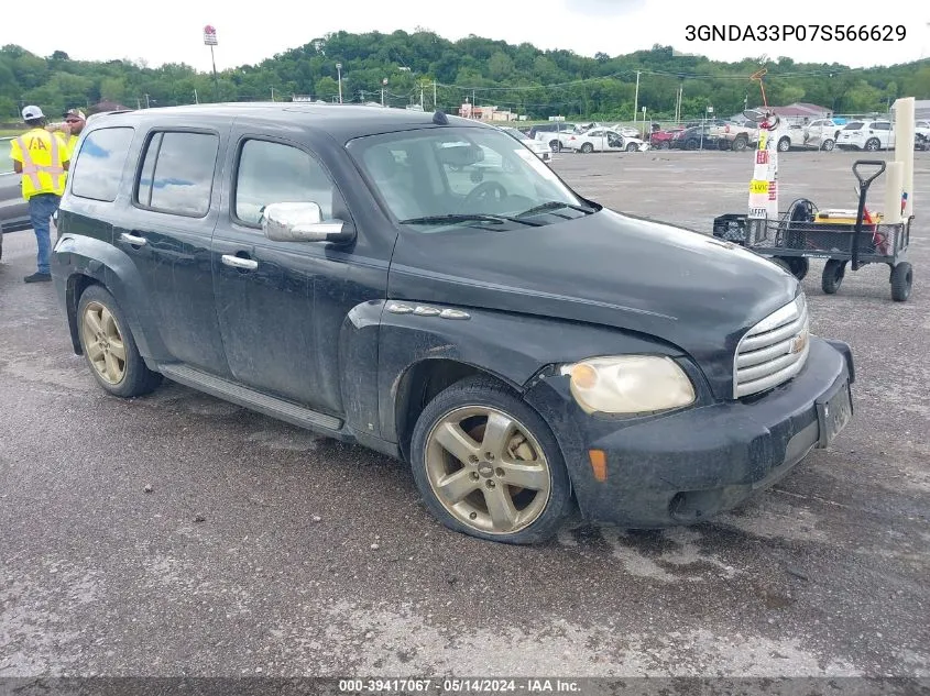 2007 Chevrolet Hhr Lt VIN: 3GNDA33P07S566629 Lot: 39417067