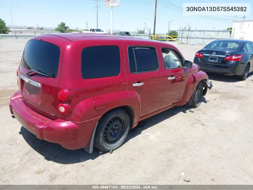 2007 Chevrolet Hhr Ls VIN: 3GNDA13D57S545382 Lot: 39467103