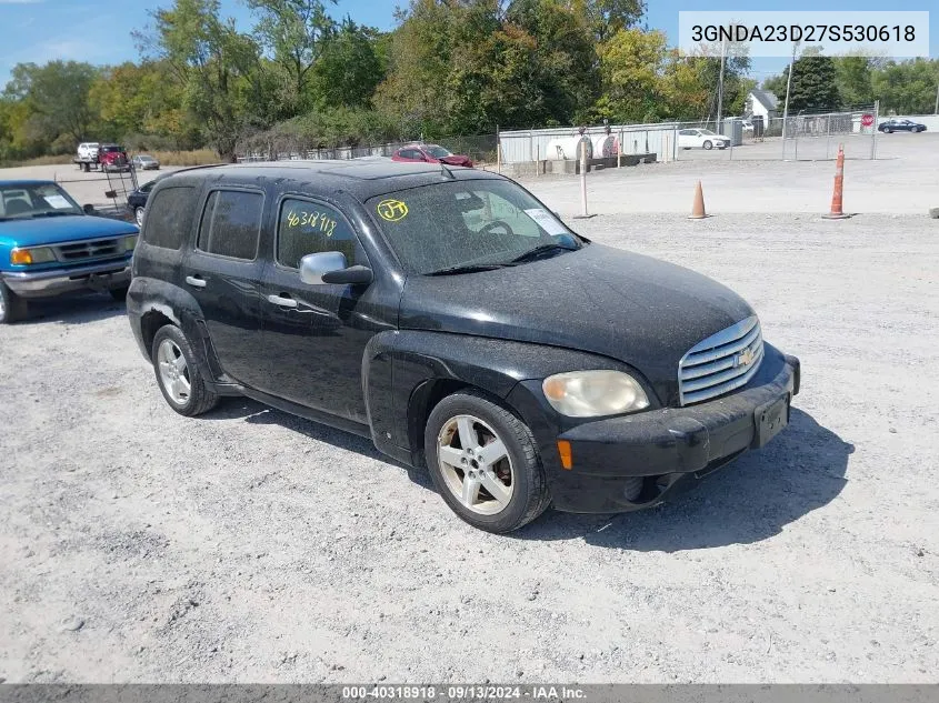 2007 Chevrolet Hhr Lt VIN: 3GNDA23D27S530618 Lot: 40318918