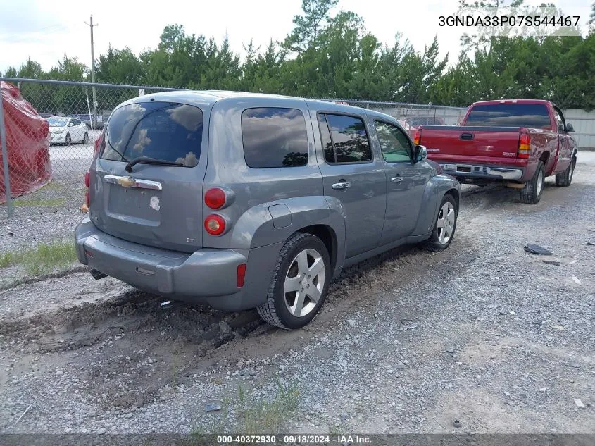 2007 Chevrolet Hhr Lt VIN: 3GNDA33P07S544467 Lot: 40372930