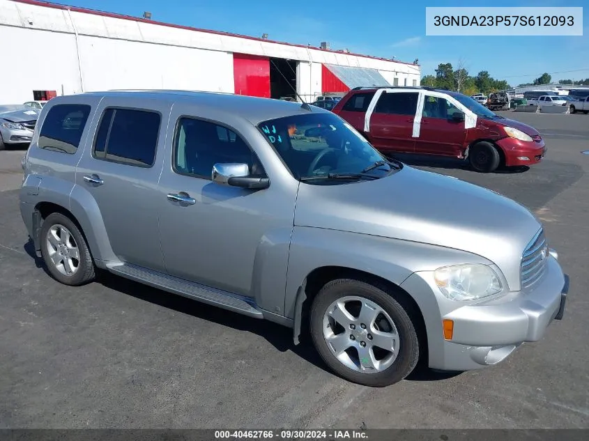 2007 Chevrolet Hhr Lt VIN: 3GNDA23P57S612093 Lot: 40462766