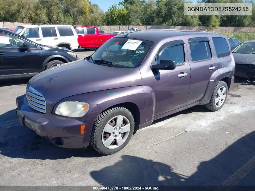 2007 Chevrolet Hhr Ls VIN: 3GNDA13D57S524256 Lot: 40473778