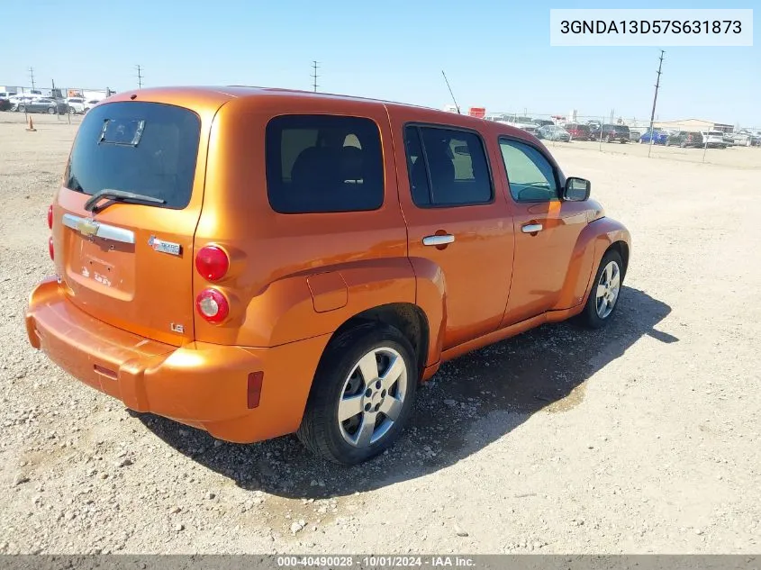 2007 Chevrolet Hhr Ls VIN: 3GNDA13D57S631873 Lot: 40490028