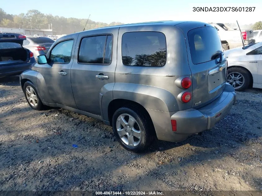 2007 Chevrolet Hhr Lt VIN: 3GNDA23DX7S601287 Lot: 40673444