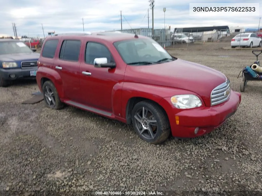 2007 Chevrolet Hhr Lt VIN: 3GNDA33P57S622533 Lot: 40700465