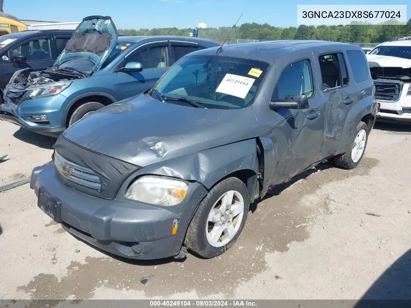 2008 Chevrolet Hhr Lt VIN: 3GNCA23DX8S677024 Lot: 40249104