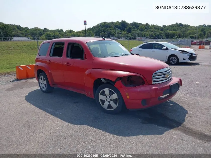 2008 Chevrolet Hhr Ls VIN: 3GNDA13D78S639877 Lot: 40290465