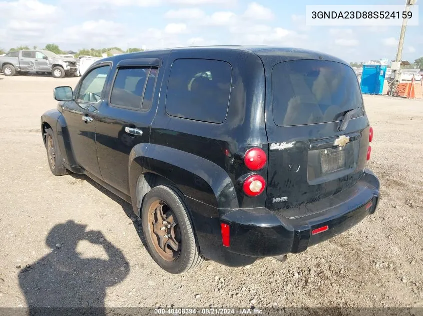 3GNDA23D88S524159 2008 Chevrolet Hhr Lt