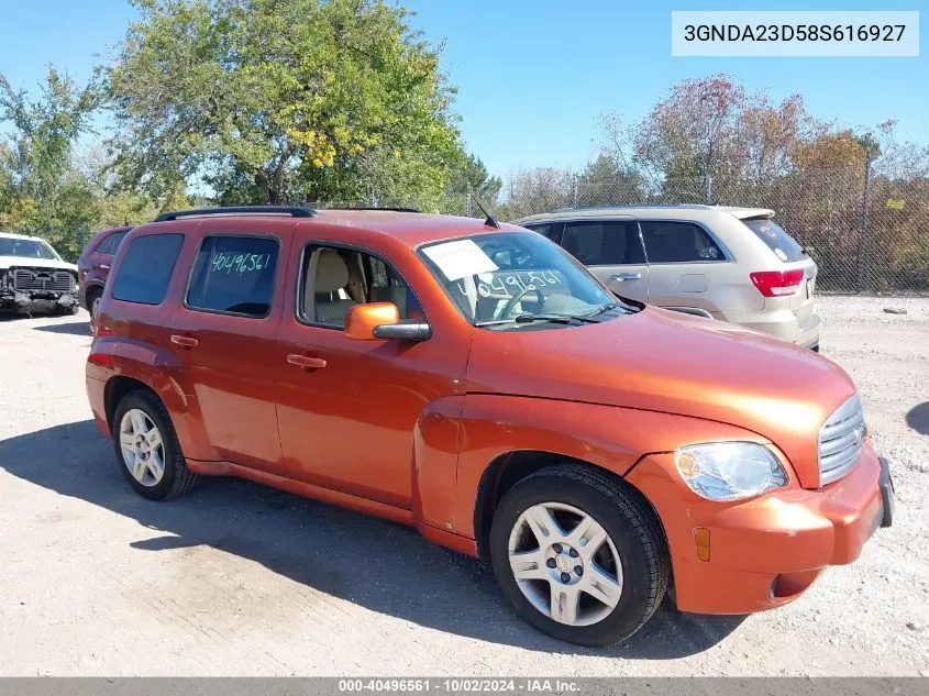 3GNDA23D58S616927 2008 Chevrolet Hhr Lt