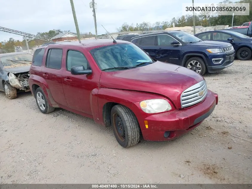 2008 Chevrolet Hhr Ls VIN: 3GNDA13D38S629069 Lot: 40497480