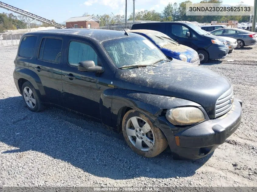 2008 Chevrolet Hhr Lt VIN: 3GNDA23D28S625133 Lot: 40518297