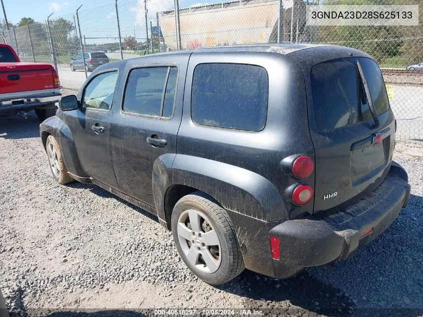 2008 Chevrolet Hhr Lt VIN: 3GNDA23D28S625133 Lot: 40518297