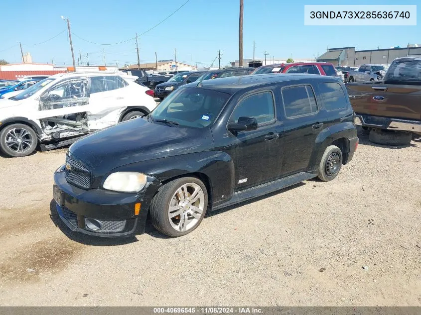 2008 Chevrolet Hhr Ss VIN: 3GNDA73X285636740 Lot: 40696545