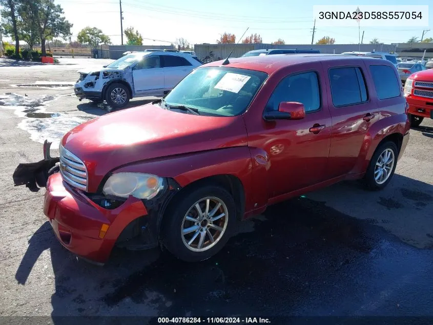 2008 Chevrolet Hhr Lt VIN: 3GNDA23D58S557054 Lot: 40786284