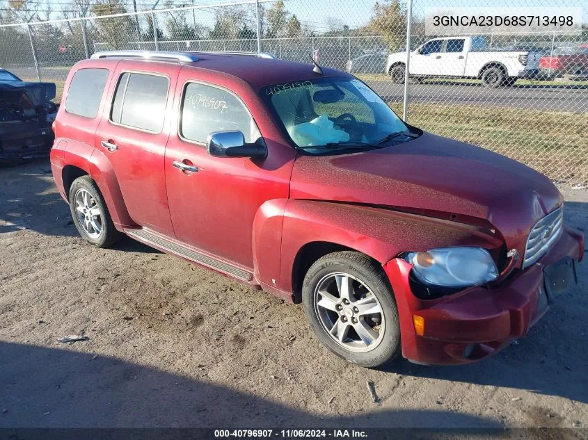 2008 Chevrolet Hhr Lt VIN: 3GNCA23D68S713498 Lot: 40796907