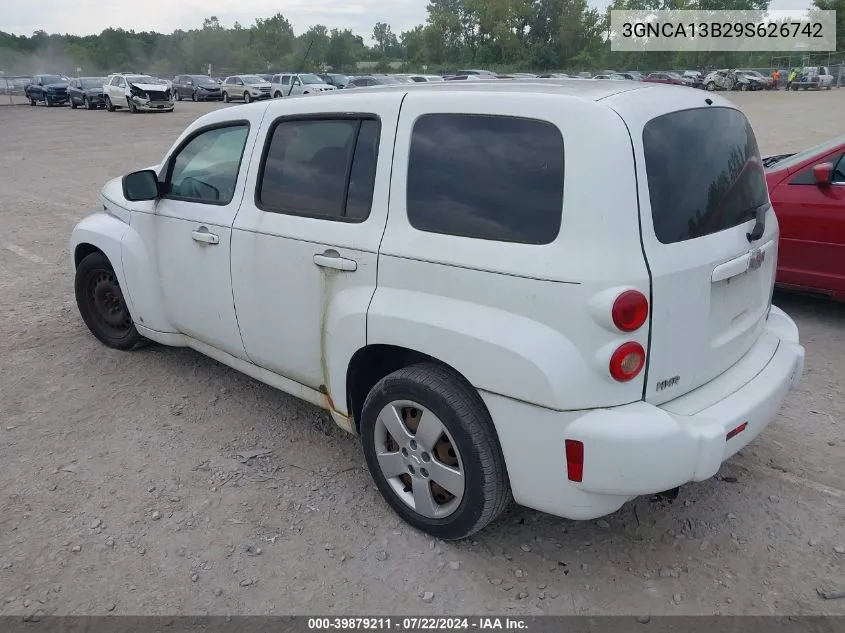 3GNCA13B29S626742 2009 Chevrolet Hhr Ls