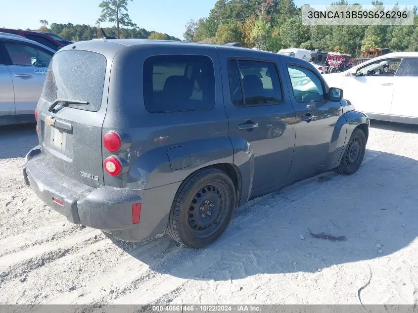 2009 Chevrolet Hhr Ls VIN: 3GNCA13B59S626296 Lot: 40661446