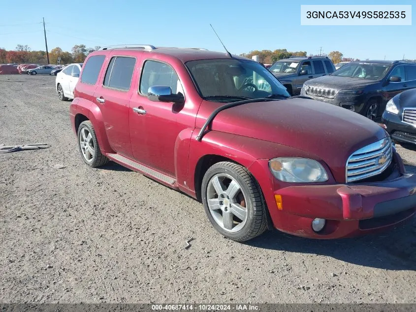 2009 Chevrolet Hhr Lt VIN: 3GNCA53V49S582535 Lot: 40687414