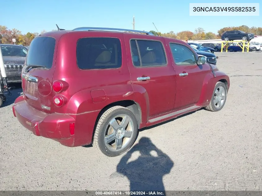 2009 Chevrolet Hhr Lt VIN: 3GNCA53V49S582535 Lot: 40687414