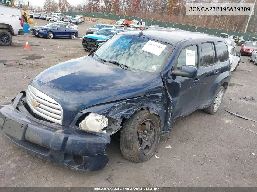 2009 Chevrolet Hhr Lt VIN: 3GNCA23B19S639309 Lot: 40769664