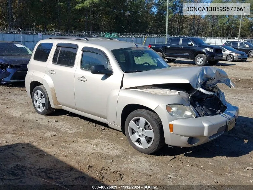 2009 Chevrolet Hhr Ls VIN: 3GNCA13B59S572661 Lot: 40826829