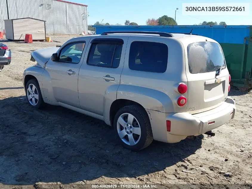 2009 Chevrolet Hhr Ls VIN: 3GNCA13B59S572661 Lot: 40826829