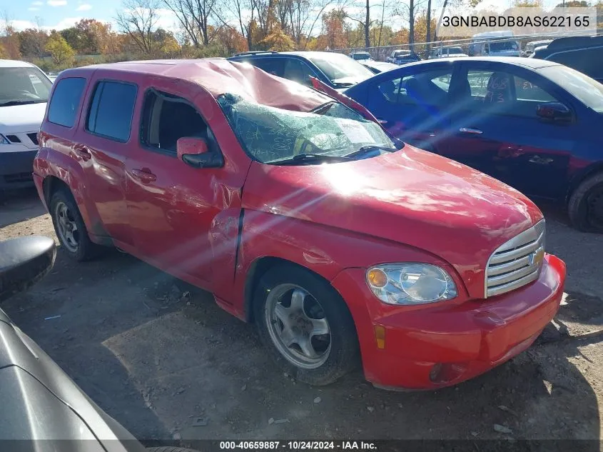 2010 Chevrolet Hhr Lt VIN: 3GNBABDB8AS622165 Lot: 40659887