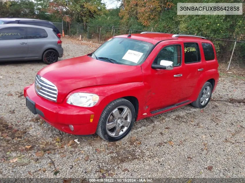 2011 Chevrolet Hhr Lt VIN: 3GNBACFUXBS642858 Lot: 40578822