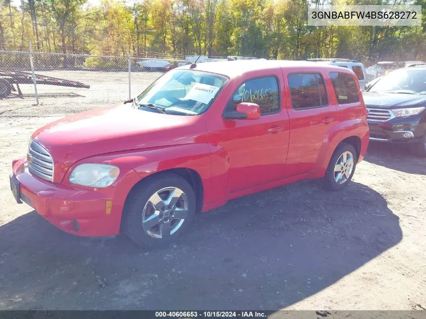 2011 Chevrolet Hhr Lt VIN: 3GNBABFW4BS628272 Lot: 40606653