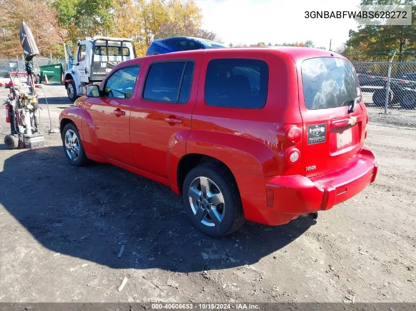 2011 Chevrolet Hhr Lt VIN: 3GNBABFW4BS628272 Lot: 40606653