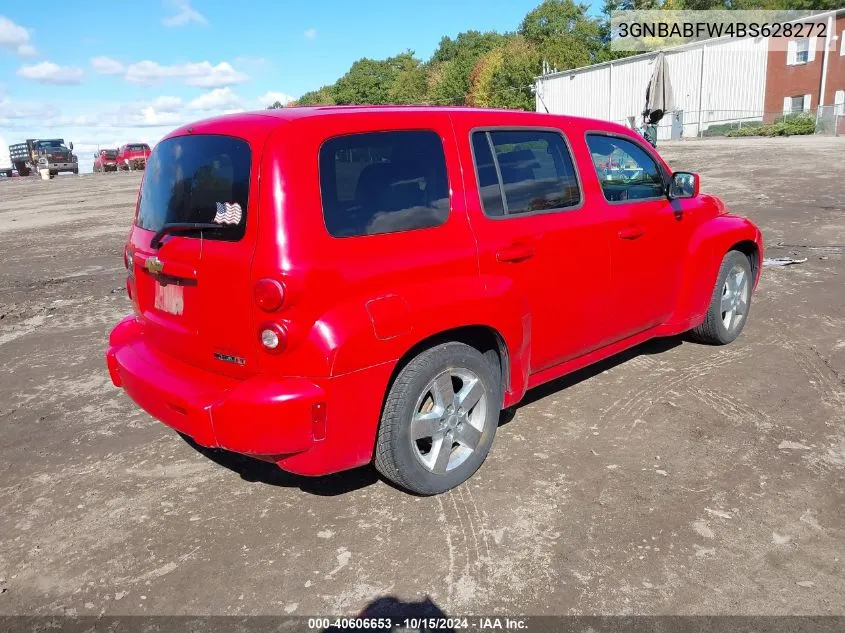 2011 Chevrolet Hhr Lt VIN: 3GNBABFW4BS628272 Lot: 40606653