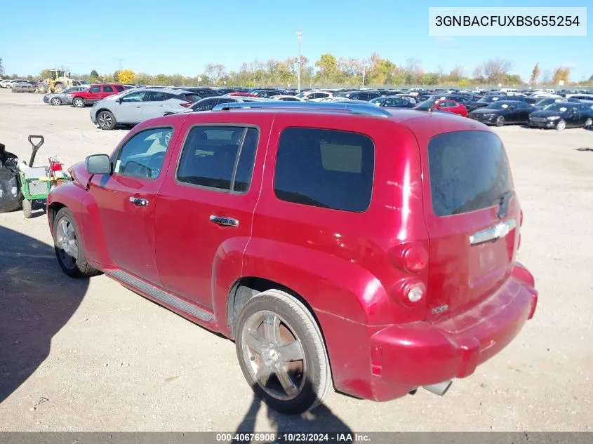 2011 Chevrolet Hhr Lt VIN: 3GNBACFUXBS655254 Lot: 40676908