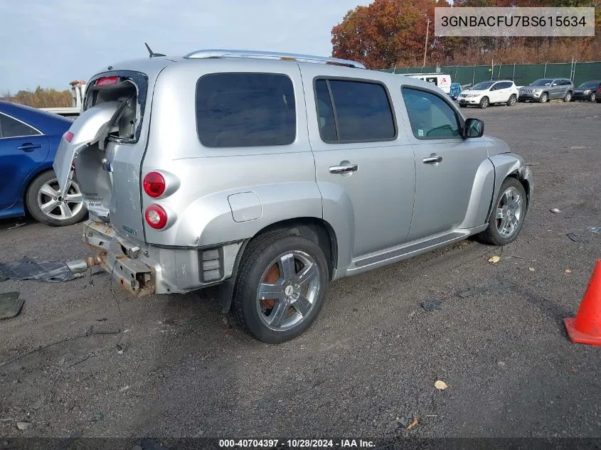 2011 Chevrolet Hhr Lt VIN: 3GNBACFU7BS615634 Lot: 40704397