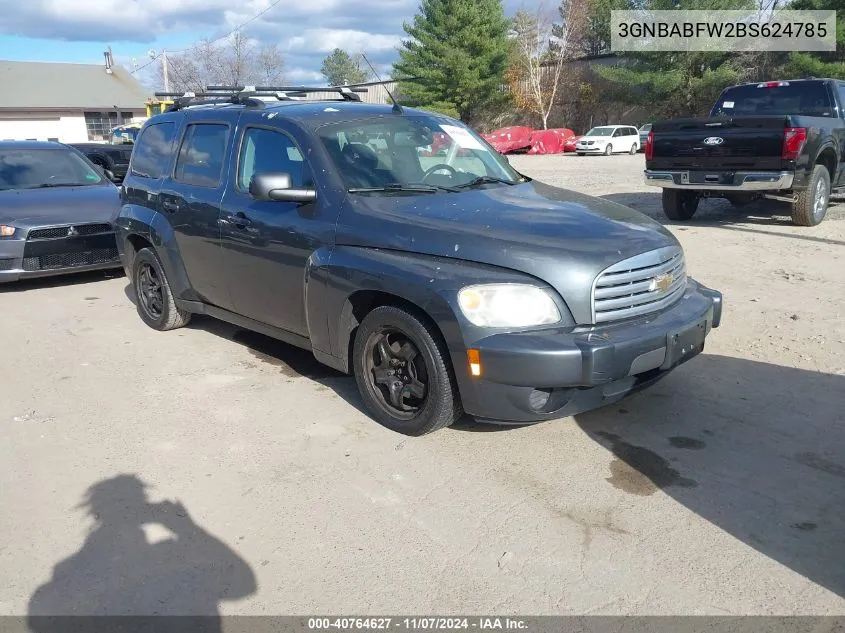 2011 Chevrolet Hhr Lt VIN: 3GNBABFW2BS624785 Lot: 40764627