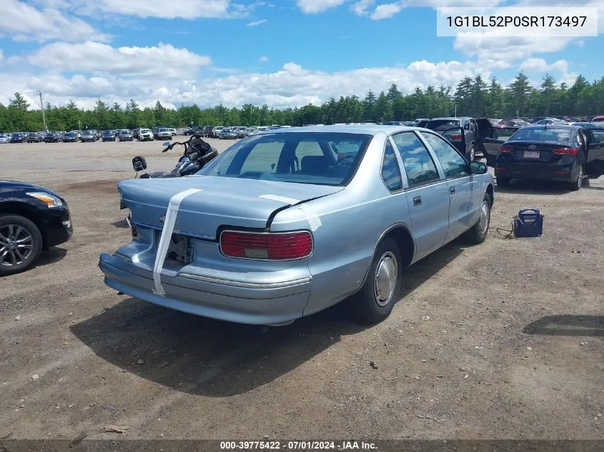 1995 Chevrolet Caprice / Impala Classic Ss VIN: 1G1BL52P0SR173497 Lot: 39775422