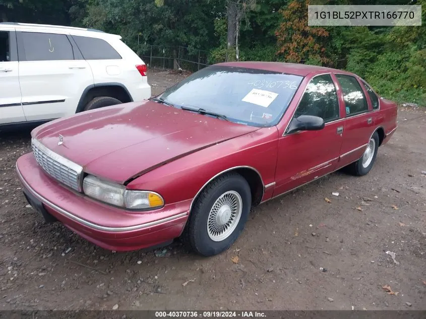 1996 Chevrolet Caprice / Impala Classic Ss VIN: 1G1BL52PXTR166770 Lot: 40370736