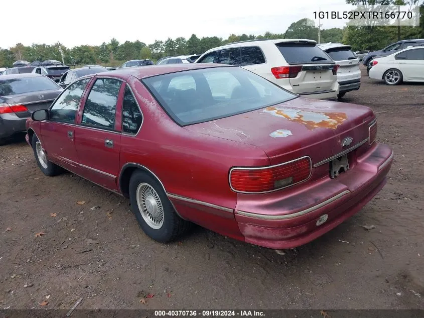 1996 Chevrolet Caprice / Impala Classic Ss VIN: 1G1BL52PXTR166770 Lot: 40370736